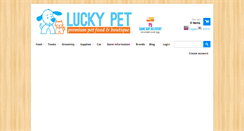 Desktop Screenshot of luckypetla.com